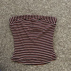 Free People Striped Tube Top